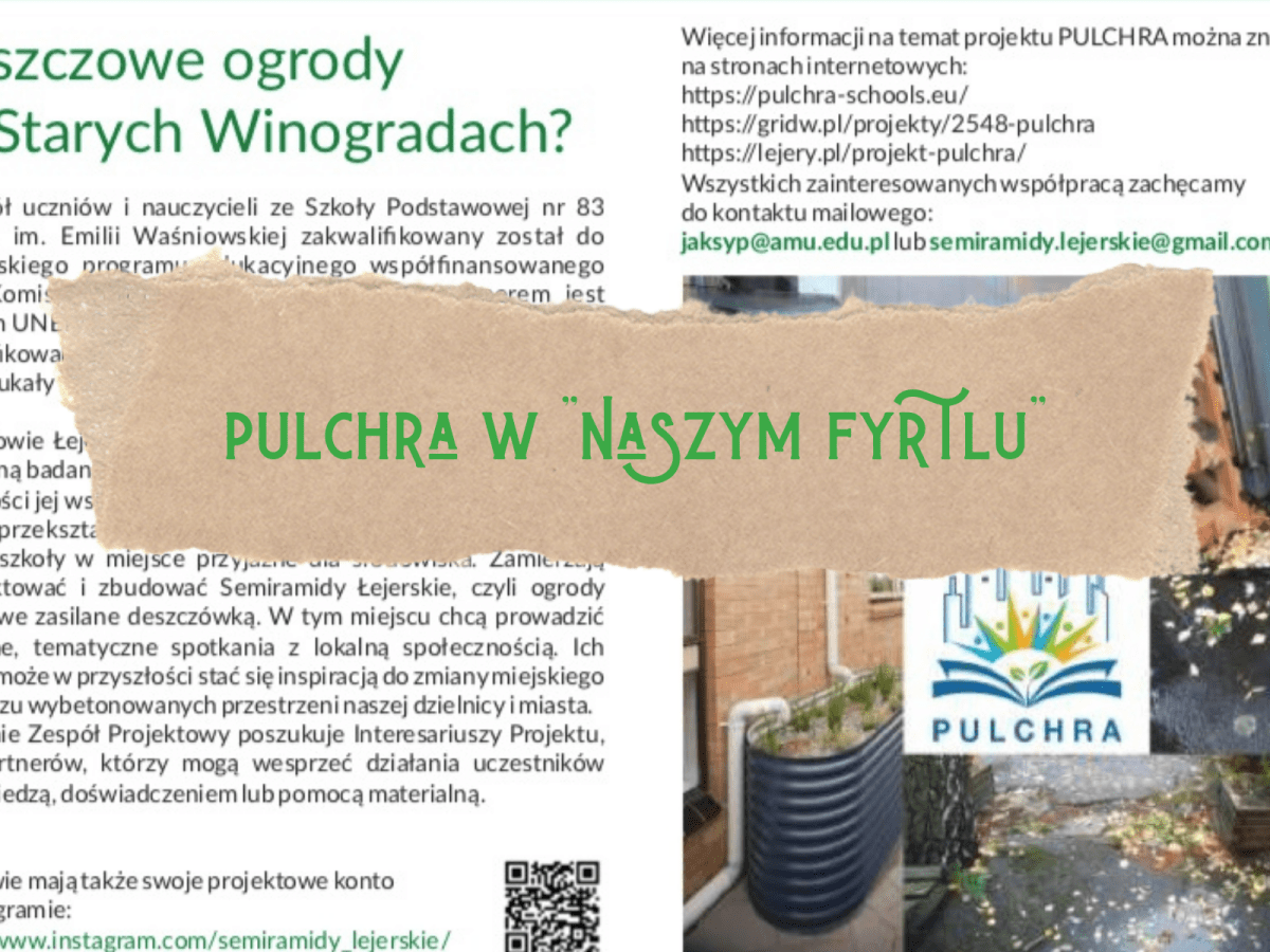 PULCHRA w kwartalniku NASZ&nbsp;FYRTEL!