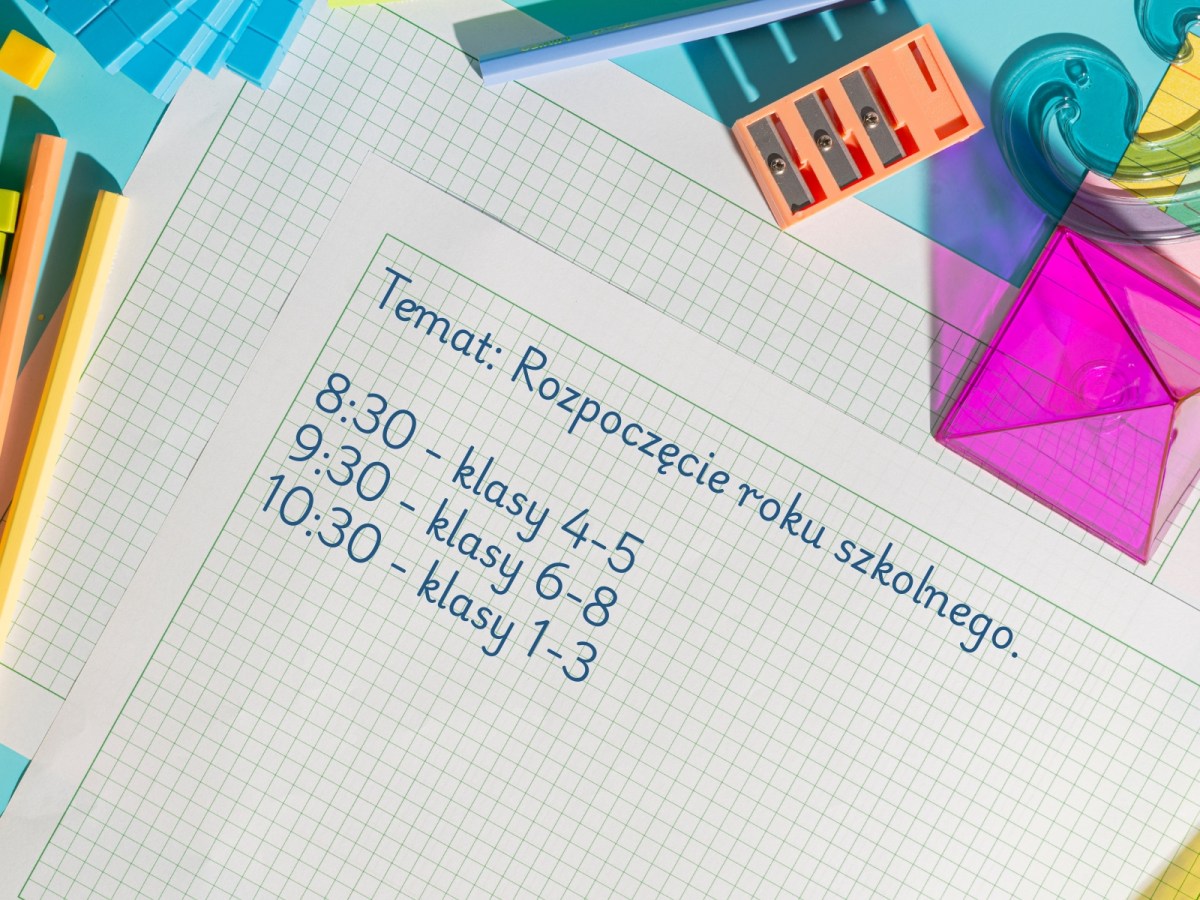 Rozpoczęcie roku szkolnego&nbsp;2025/26